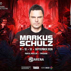 Cel mai bun DJ al Americii, Markus Schulz, vine la Timișoara Music Festival 2026